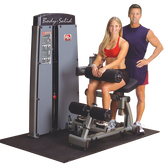 Dual Ab/Back, FREESTANDING, W/210lb STACK