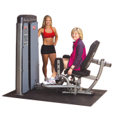 DUAL INNER OUTER THIGH MACHINE, FREESTANDING, 210LB STACK
