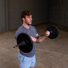 Standard Curl Bar-47", Chrome