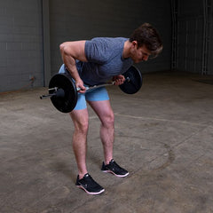 Standard Curl Bar-47", Chrome