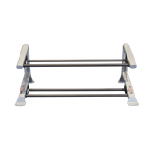 PCL SDKR 2 Tier Med Ball Rack showing a sturdy design for organizing medicine balls.