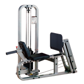 PCL leg press machine featuring adjustable seat and sturdy frame for optimal leg training.