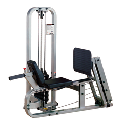 PCL leg press machine featuring adjustable seat and sturdy frame for optimal leg training.