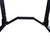 PCL Half Cage SPR500 Bench Clearance Back Bar, showing the rear cross member for improved bench functionality.
