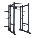 PCL Power Rack Base Rack SPR1000 and Extension, heavy-duty commercial power rack with 1000 lb capacity.