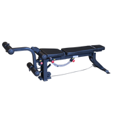 Adjustable Bench, w cabled Leg Developer