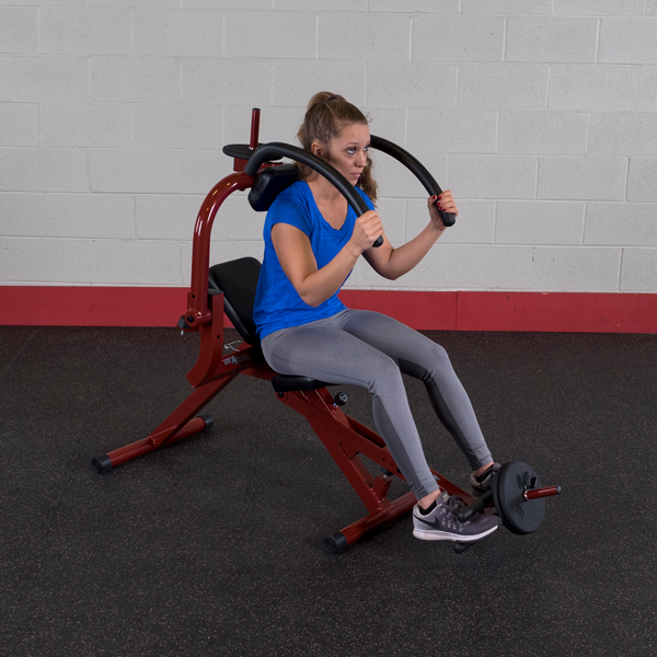Semi-Recumbent Ab Bench