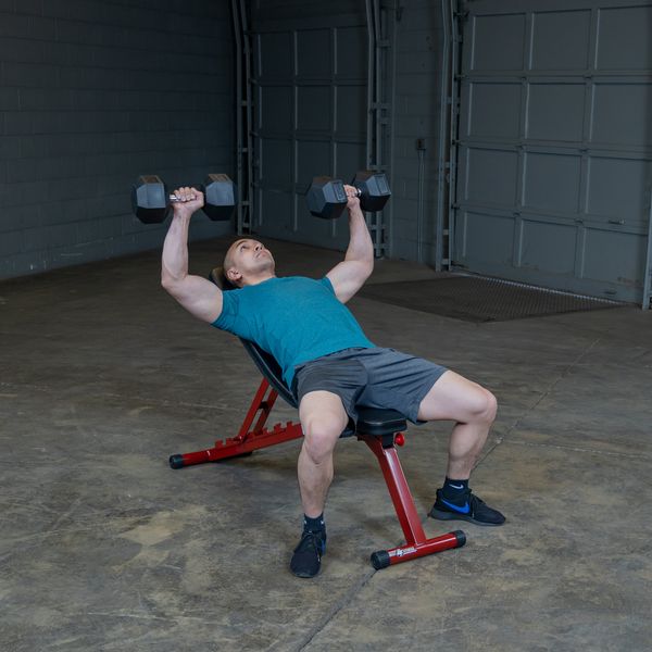 Best Fitness Folding Adjustable Bench