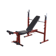 Best Fitness Olympic Bench w. Leg Developer