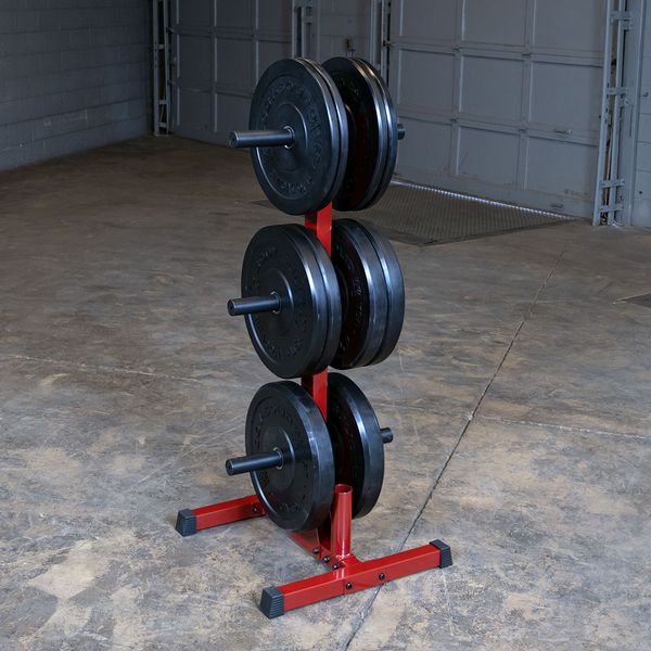 Best Fitness Oly Plate Tree and Bar Holder