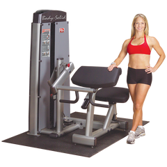 Dual Bi/Tricep Machine,  FREESTANDING, With Stack