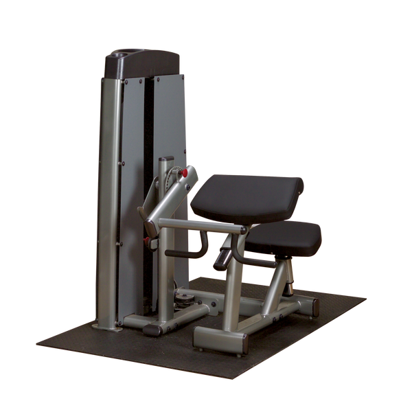 Dual Bi/Tricep Machine,  FREESTANDING, With Stack