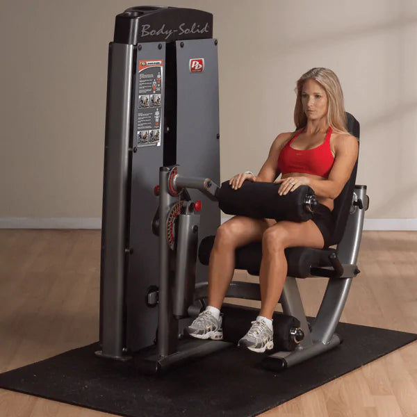 DUAL LEG EXTENSION-MACHINE, FREESTANDING NO STACK