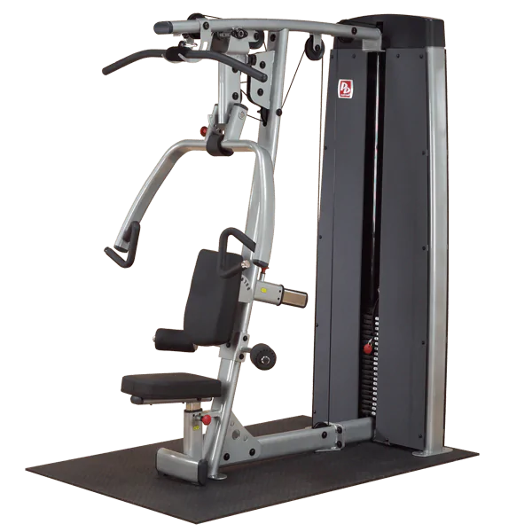 DUAL PRESS/LAT STATION-MACHINE, FREESTANDING NO STACK