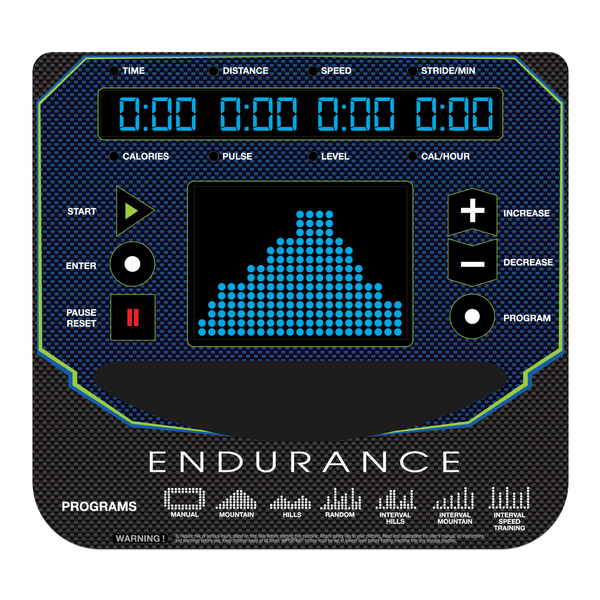 Endurance E300 Eliptical Trainer