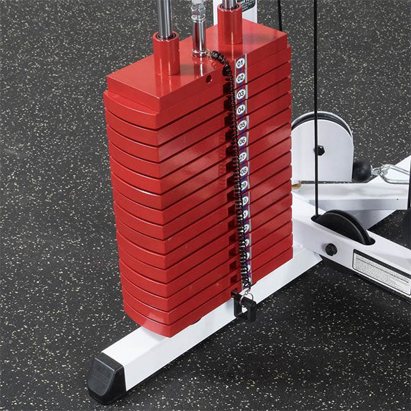 Premium Red 200 lb Weight Stack