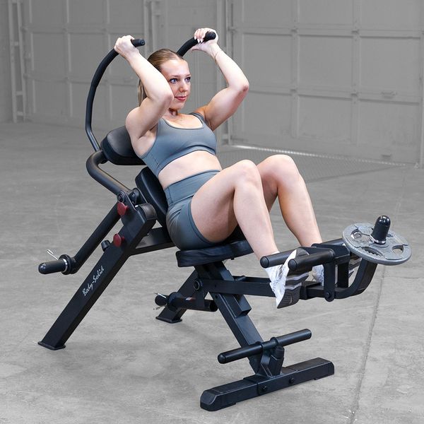 Ab Crunch Bench Seated