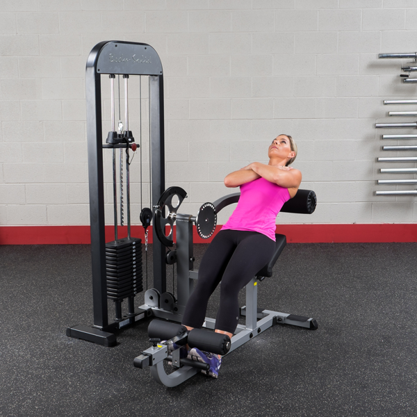 Pro Select Ab And Back Selectorized, 210lb Stack