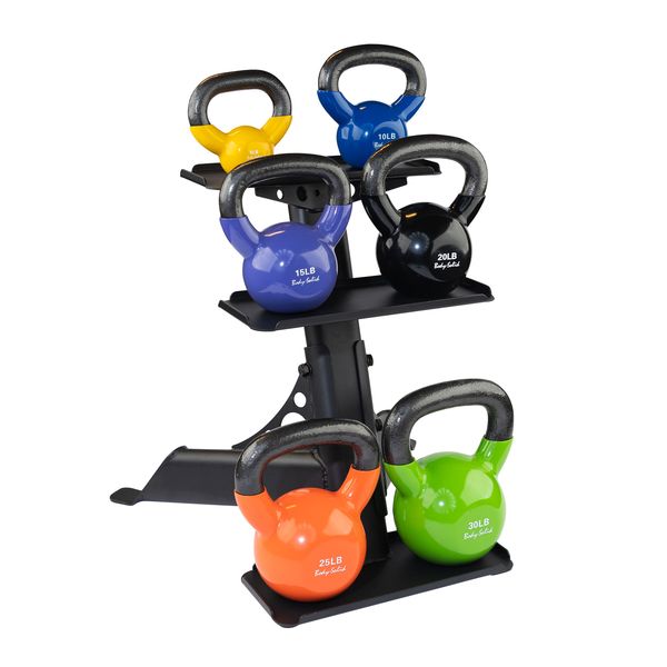 Compact Kettlebell Rack (Black)