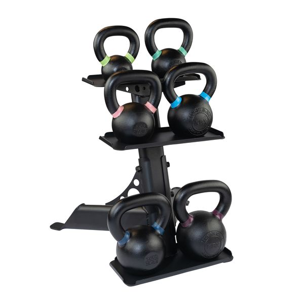 Compact Kettlebell Rack (Black)