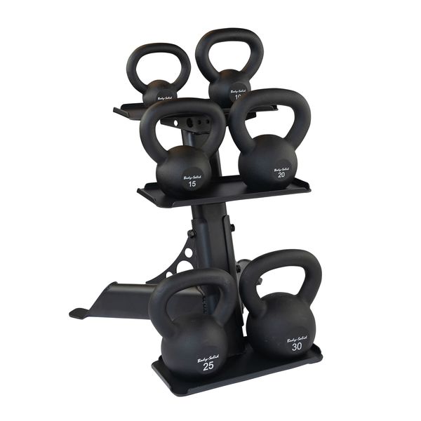 Compact Kettlebell Rack (Black)