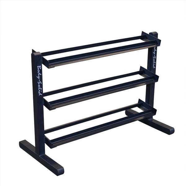 Dumbell Rack, 3 tier Horizontal