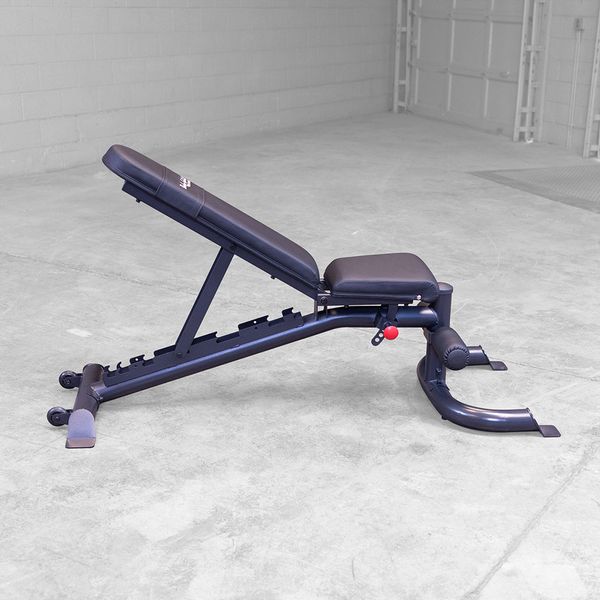 Flat/Incline/Decline Bench, Red Frame