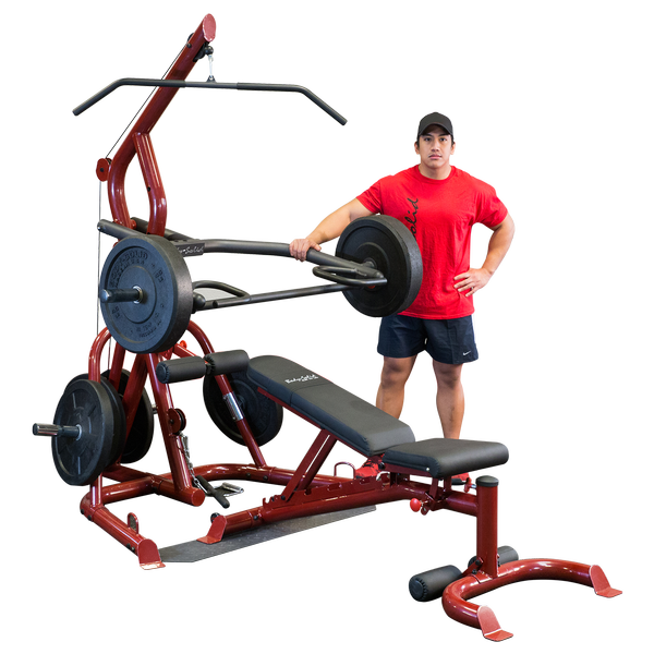 Corner Leverage Gym Package, Includes GFID100 Bench