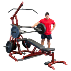 Corner Leverage Gym Package, Includes GFID100 Bench