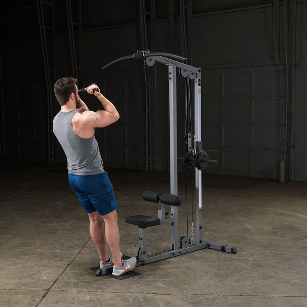 Lat Machine, Low Row, Plate Loaded