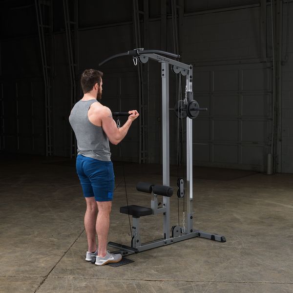 Lat Machine, Low Row, Plate Loaded