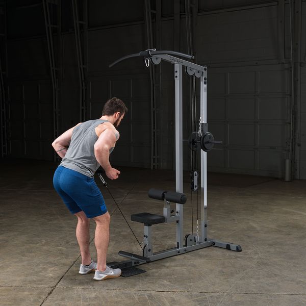 Lat Machine, Low Row, Plate Loaded