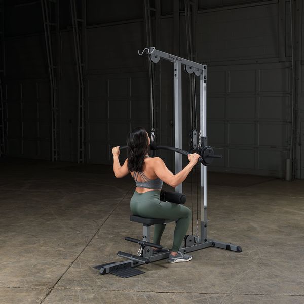 Lat Machine, Low Row, Plate Loaded