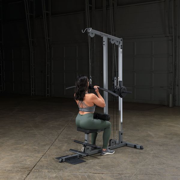 Lat Machine, Low Row, Plate Loaded