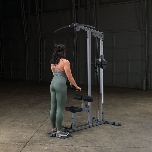 Lat Machine, Low Row, Plate Loaded