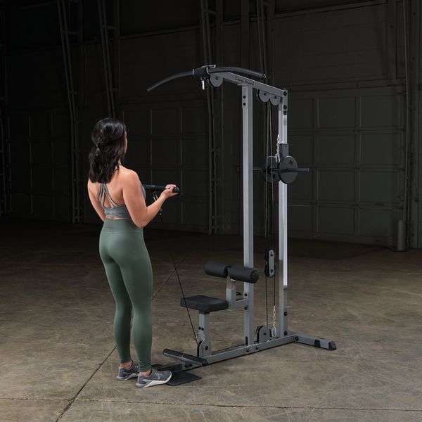 Lat Machine, Low Row, Plate Loaded