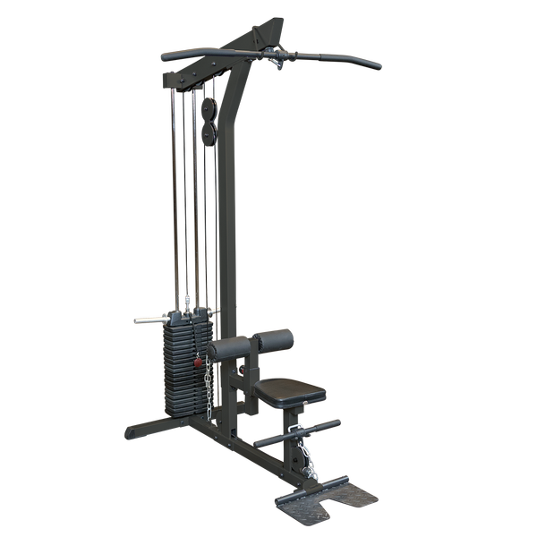 Lat Machine, Low Row, Plate Loaded