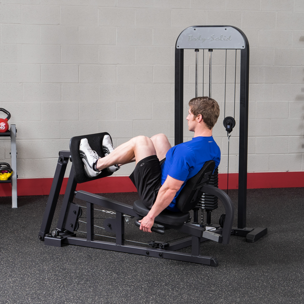 Pro Select Leg Press, 210lb Stack