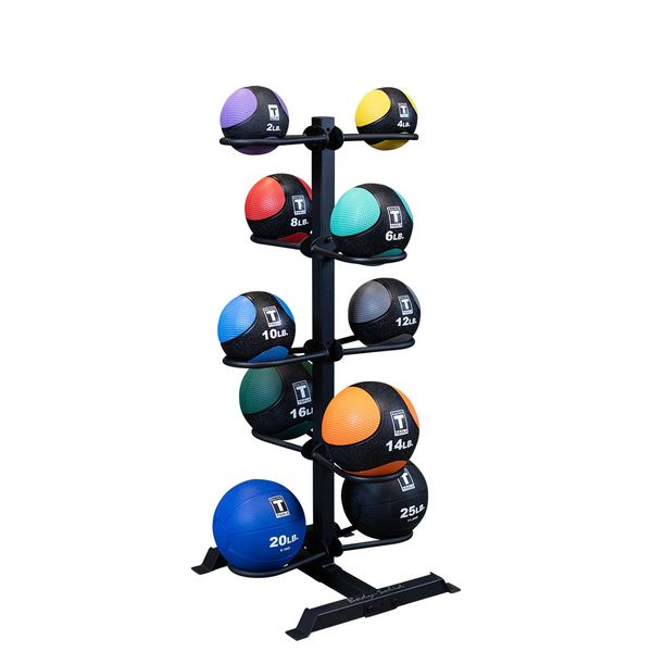 Wall Ball, Medicine Ball Rack Holds 10