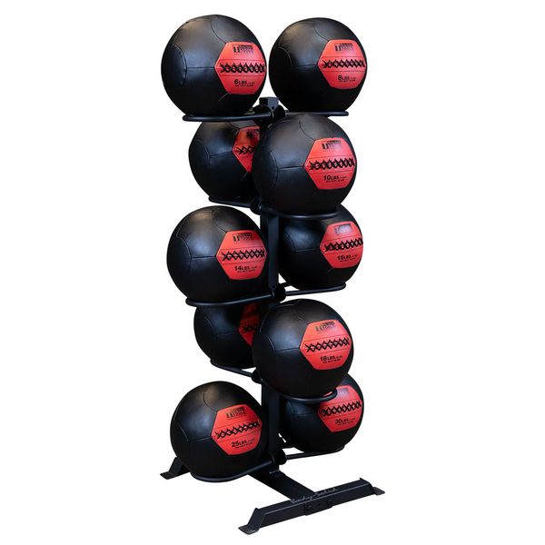 Wall Ball, Medicine Ball Rack Holds 10