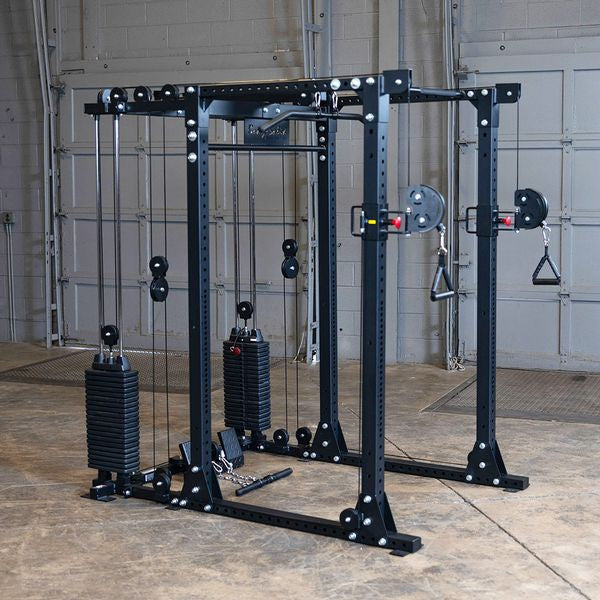 Functional Trainer Attachment with Weight Stacks