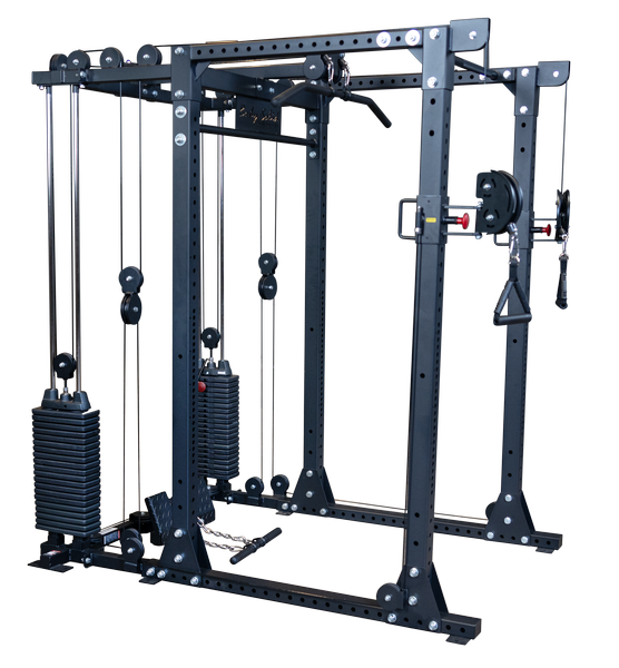 Functional Trainer Attachment with Weight Stacks