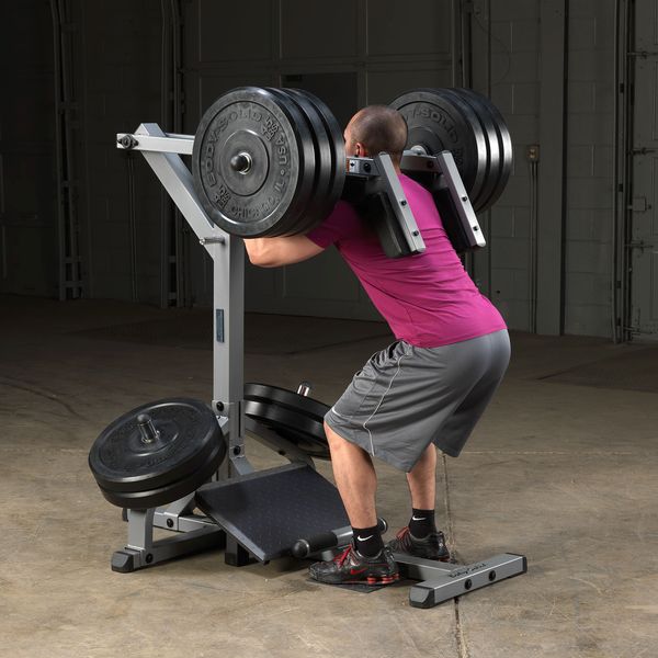 Leverage Squat Calf Machine