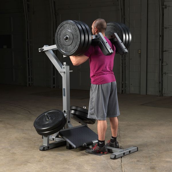 Leverage Squat Calf Machine