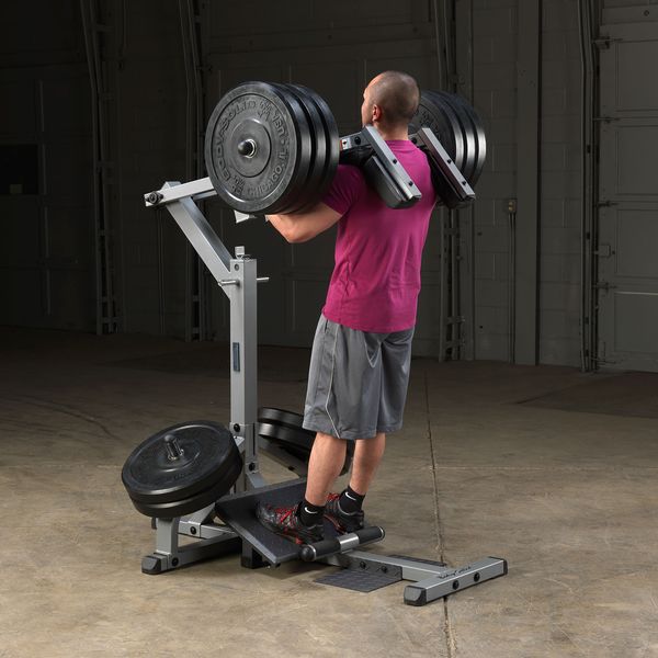 Leverage Squat Calf Machine