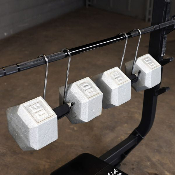 Body-Solid Tools Dumbbell Spotter Hooks