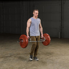 Olympic Shrug Bar - Raised Handles