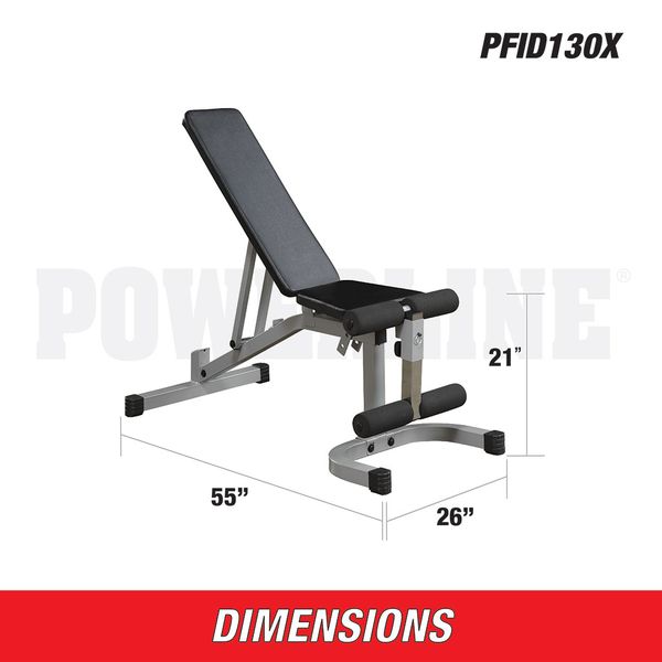 Powerline Flat Incline Decline Bench