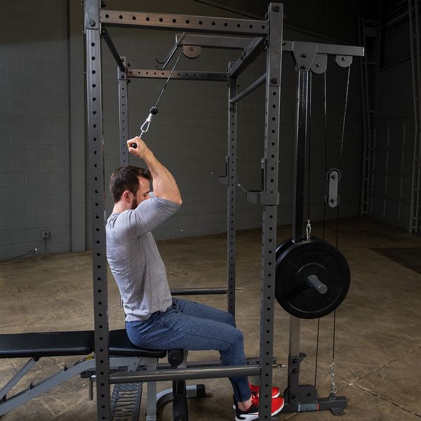 Powerline Power Rack Lat Attachment