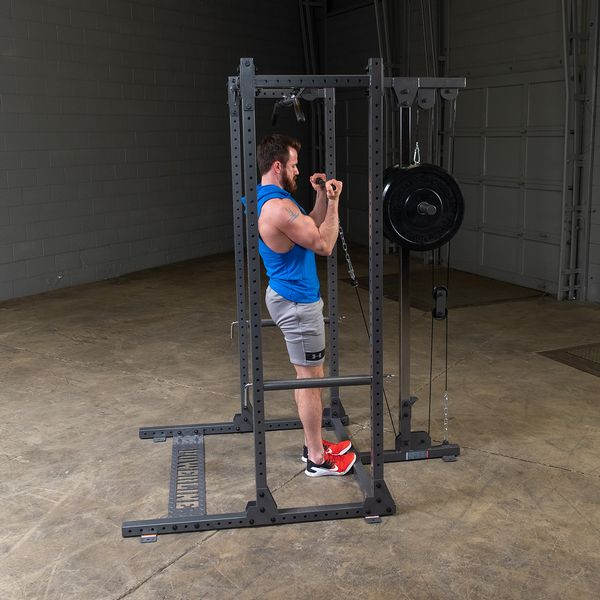 Lat Attachment for the Powerline Half Rack